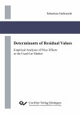 Determinants of Residual Values. Empirical Analyses of Price Effects in the Used-Car Market