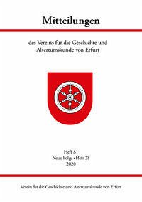 Mitteilungen des Vereins für die Geschichte und Altertumskunde von Erfurt