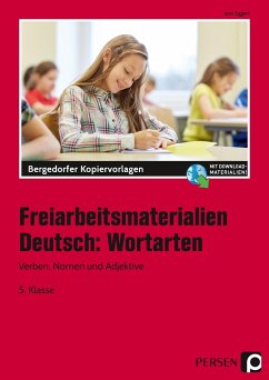 Freiarbeitsmaterialien Deutsch: Wortarten - Eggert, Jens