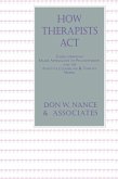 How Therapists Act (eBook, ePUB)
