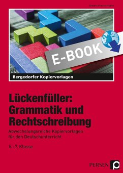 Lückenfüller: Grammatik und Rechtschreibung (eBook, PDF) - Penzenstadler, Brigitte