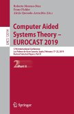 Computer Aided Systems Theory - EUROCAST 2019 (eBook, PDF)