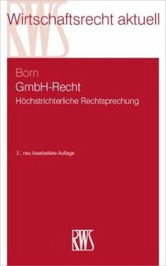 GmbH-recht (eBook, ePUB) - Born, Manfred