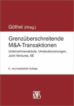 Cover Grenzüberschreitende M&A-Transaktionen (eBook, ePUB)