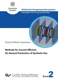 Methods for Current Efficient CO2-Neutral Production of Synthetic Gas (eBook, PDF)