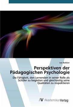 Perspektiven der Pädagogischen Psychologie - Barblan, Leo
