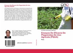 Ensayos De Eficacia De Plaguicidas De Uso Agrícola (PQUA) - Bravo Martínez, Fernando Carlos