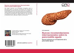 Nuevas recomendaciones internacionales sobre la pancreatitis aguda - Bendjaballah, Ali