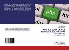 PRACTICE BOOK OF WEB TECHNOLOGIES-(PHP) FOR BEGINNERS