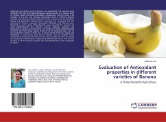 Evaluation of Antioxidant properties in different varieties of Banana