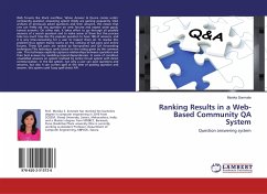 Ranking Results in a Web-Based Community QA System