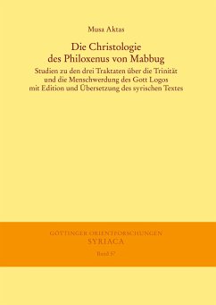 Die Christologie des Philoxenus von Mabbug - Aktas, Musa