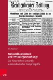 Nationalbesitzstand und »Wiedergutmachung«