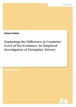 Explaining the Difference in Countries¿ Level of Tax Avoidance. An Empirical Investigation of Exemplary Drivers - Falcke, Simon