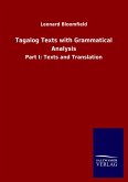 Tagalog Texts with Grammatical Analysis Tagalog Texts with Grammatical Analysis