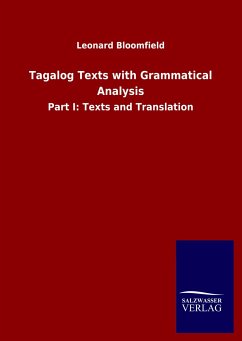 Tagalog Texts with Grammatical Analysis - Bloomfield, Leonard