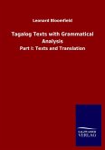 Tagalog Texts with Grammatical Analysis Tagalog Texts with Grammatical Analysis