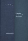 Prolegomena zu den spätantiken Konstitutionen (eBook, PDF) Prolegomena zu den spätantiken Konstitutionen (eBook, PDF)