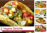 Vegane Gerichte. Abwechslungsreich, kreativ und köstlich (Wandkalender 2021 DIN A2 quer)