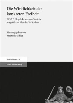 Cover Die Wirklichkeit der konkreten Freiheit