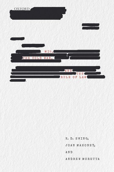 MI5, the Cold War, and the Rule of Law (eBook, PDF) MI5, the Cold War, and the Rule of Law (eBook, PDF)