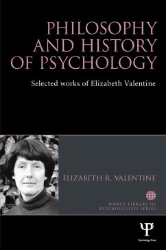 Cover Philosophy and History of Psychology (eBook, ePUB)