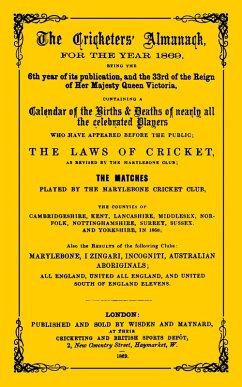 Wisden Cricketers' Almanack 1869 (eBook, PDF) - Publishing, Bloomsbury