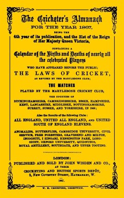 Wisden Cricketers' Almanack 1867 (eBook, PDF) - Publishing, Bloomsbury