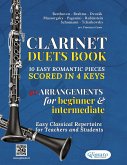 10 (Easy) Romantic Pieces for Clarinet Duet (eBook, ePUB)