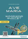 Ave Maria (Gounod) Woodwind Quintet set of PARTS (fixed-layout eBook, ePUB)