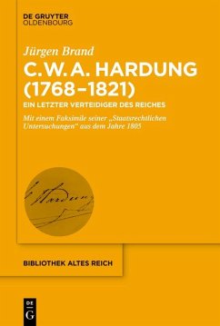 Clemens Wilhelm Adolph Hardung (1768-1821) (eBook, ePUB) - Brand, Jürgen