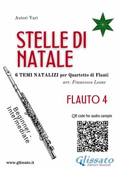 Stelle di Natale - Quartetto di Flauti (FLAUTO 4) (fixed-layout eBook, ePUB) - Leone, Francesco