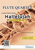 "Hallelujah" for Flute Quartet (score & parts) (fixed-layout eBook, ePUB)