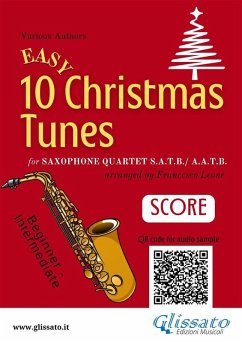 Cover Saxophone Quartet score 