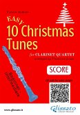 Clarinet Quartet score &quote;10 Easy Christmas Tunes&quote; (eBook, ePUB)