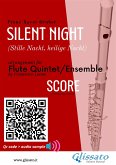 Flute Quintet score of &quote;Silent Night&quote; for Flute Quintet/Ensemble (fixed-layout eBook, ePUB)