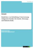 Eindichten von Rohrfitting (Unterweisung Anlagenmechaniker für Sanitär-, Heizungs-, und Klimatechnik) (eBook, PDF)