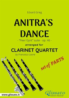Anitra's Dance - Clarinet Quartet set of PARTS (fixed-layout eBook, ePUB) - Grieg, Edvard; Leone, Francesco