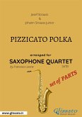 Pizzicato polka - Saxophone Quartet set of PARTS (fixed-layout eBook, ePUB)