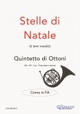 Stelle di Natale - Quintetto di Ottoni (CORNO in Fa) (fixed-layout eBook, ePUB)