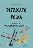 Pizzicato polka - Woodwind Quintet set of PARTS (fixed-layout eBook, ePUB)