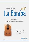 La Bamba - Guitar Quartet (SCORE) (eBook, ePUB)