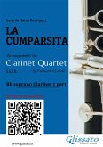 Bb Clarinet 1 part "La Cumparsita" tango for Clarinet Quartet (fixed-layout eBook, ePUB)