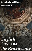 English Law and the Renaissance (eBook, ePUB)