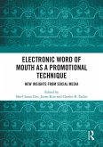 Electronic Word of Mouth as a Promotional Technique (eBook, ePUB)