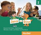 Jana und Dino 2, m. 1 Audio-CD, m. 1 DVD