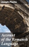 Account of the Romansh Language (eBook, ePUB)
