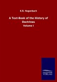 A Text-Book of the History of Doctrines