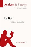 Le Bal d'Irène Némirovsky (Analyse de l'oeuvre)