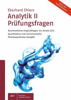 Analytik II Prüfungsfragen (eBook, PDF) - Ehlers, Eberhard